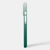 オンブレグラデーション グリーン 名入れ Case-Mate iPhoneケース (裏面 / 左)