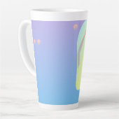 オンブレサンダルの夏 カフェラテマグ (左アングル)