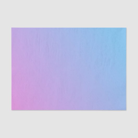 オンブレピンクトゥブルーティッシュペーパー 薄葉紙 (正面)