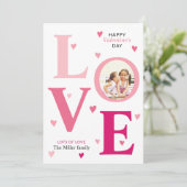 オンブレピンク  愛 ヴァレンタインデー 2枚の写真 シーズンカード (スタンド正面)