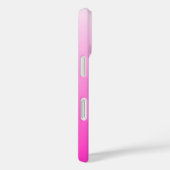 オンブレホットピンクの2色グラデーション 名入れ Case-Mate iPhoneケース (裏面 / 右)