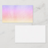 オンブレレインボーカラー 名刺 (正面/裏面)