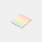 オンブレレインボーポストイットノート ポストイット (アングル)