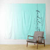 オンブレーバチェロレッテ背景フォトブース タペストリー (インサイチュ(横))