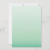 オンブレ シャワー | ブライダル シャワー ご招待 招待状 (裏面)