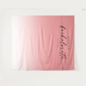 オンブレ・バチュロレッテ・パーティー・バックドロップ・フォトブース タペストリー (正面(横))