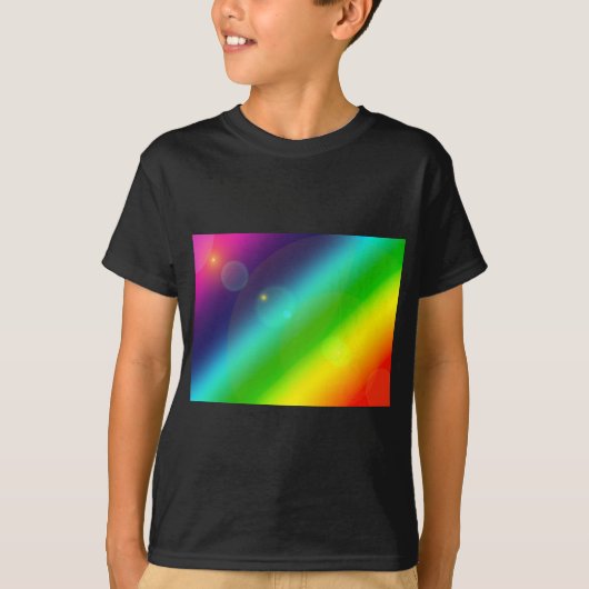 オンブレ レインボー Tシャツ (正面)