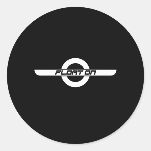 オンホイールに浮インスパイアく ラウンドシール (正面)