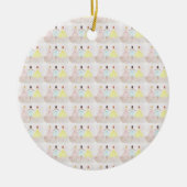 オンポイントバレエダンサー セラミックオーナメント (正面)