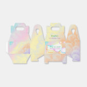 オンポップ・アートのオーバー子供の誕生日パーティー フェイバーボックス (折り畳みなし)