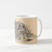 オンマグを加えること コーヒーマグカップ (正面右)