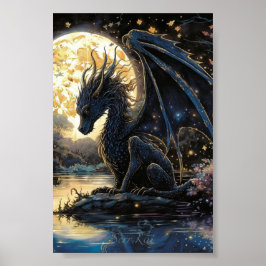 オンムーンライトレッジプリント&ダウンロード ポスター