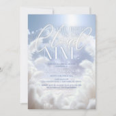 オンモダンクラウドナイン9パンパスブライダルシャワー 招待状 (正面)