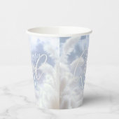 オンモダンクラウドナイン9パンパスブライダルシャワー 紙コップ (左)