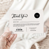 オンライシンプルンショップのサンキューカード サンキューカード