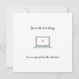 オンラインでの出会いがインターネットで最高のもの面白いカップル カード