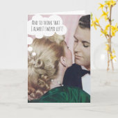 オンラインで出会ったカップルに最適な面白い結婚カード カード (黄色い花)