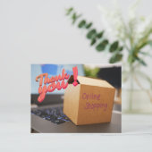 オンラインのポストカードをありがとう ポストカード (スタンド正面)