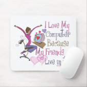 オンラインの友だちマウスパッド マウスパッド (マウス)