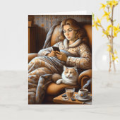 オンラインの友人に感謝 | 慢性的に悪い カード (黄色い花)