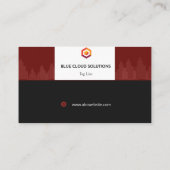 オンラインの名刺 コーリングカード (裏面)