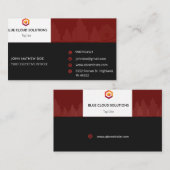 オンラインの名刺 コーリングカード (正面/裏面)