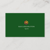 オンラインの名刺 名刺 (裏面)