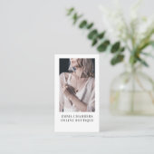 オンラインアパレルブティック 名刺 (スタンド正面)