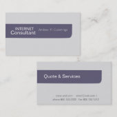 オンラインカスタマイズのプモダンレーユニセックスン 名刺 (正面/裏面)