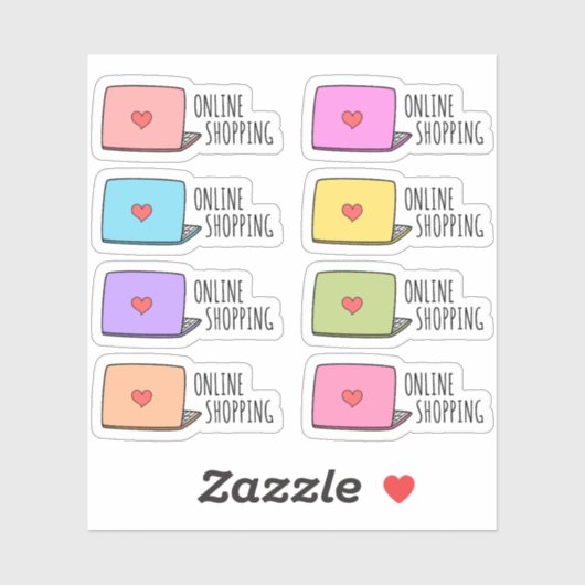 オンラインショッピング注文リマインダー機能プランナー シール (シート)