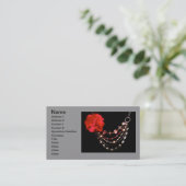 オンラインジュエリーストア名刺 名刺 (スタンド正面)