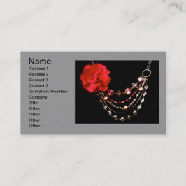 オンラインジュエリーストア名刺 名刺