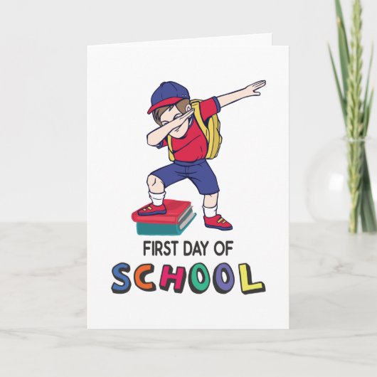 オンラインスクールの準備が整っている カード (正面)