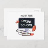 オンラインスクールへようこそ ポストカード (正面/裏面)