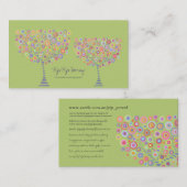 オンラインストア個人のビジネスプロファイルカード 名刺 (正面/裏面)