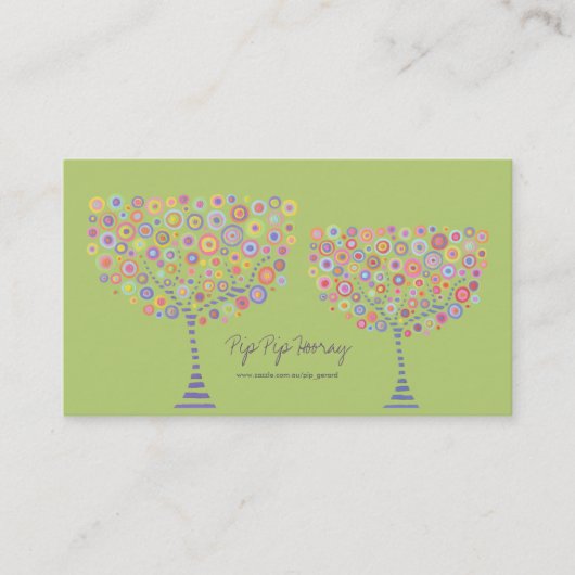 オンラインストア個人のビジネスプロファイルカード 名刺 (正面)