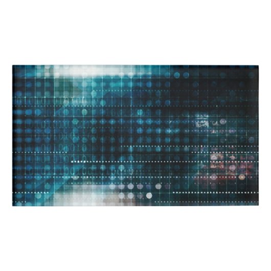 オンラインセキュリティをデジタル化 名札 (正面)