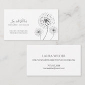 オンラインセラピストカウンセラー名刺 名刺 (正面/裏面)