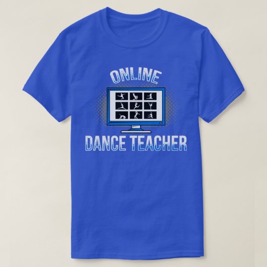 オンラインダンス先生 Tシャツ (デザイン正面)