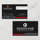 オンラインデザイナーの名刺 名刺 (正面/裏面)