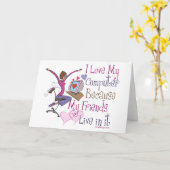 オンラインフレンドのグリーティングカード カード (黄色い花)