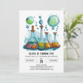 オンラインポーションギアサイエンティスト誕生日 招待状 (スタンド正面)