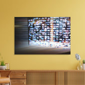 オンライン交差縁ど キャンバスプリント (インサイチュ (リビング))