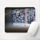 オンライン交差縁ど マウスパッド (マウス)