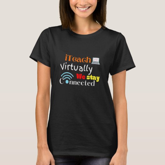 オンライン先生1 Tシャツ (正面)