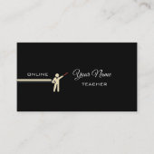 オンライン先生 名刺 (正面)