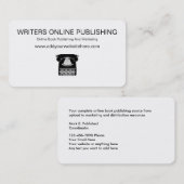 オンライン出版業カード 名刺 (正面/裏面)