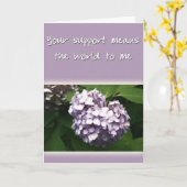 オンライン友人の挨拶状 カード (黄色い花)