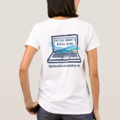 オンライン女性聖書勉強Tシャツ Tシャツ (裏面)