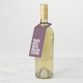 オンライン学おもしろい校の学距離 ボトルネックタグ (アングル)